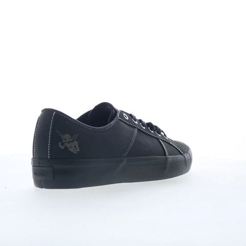 Globe Surplus GBSURP Mens Black Canvas Skate Inspired Sneakers Shoes
