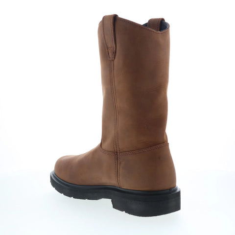 Georgia Boot Waterproof Wellington 11" Work Boot Mens Brown Work Boots