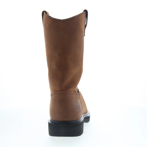 Georgia Boot Waterproof Wellington 11" Work Boot Mens Brown Work Boots