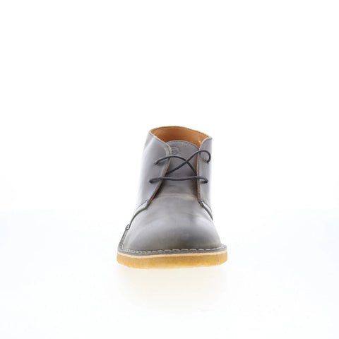 Greats Sutton Chucka GSUTTON0-030 Mens Brown Leather Lace Up Chukkas Shoes
