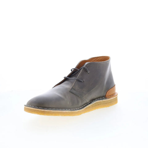 Greats Sutton Chucka GSUTTON0-030 Mens Brown Leather Lace Up Chukkas Shoes