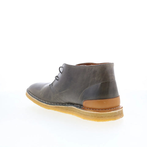 Greats Sutton Chucka GSUTTON0-030 Mens Brown Leather Lace Up Chukkas Shoes