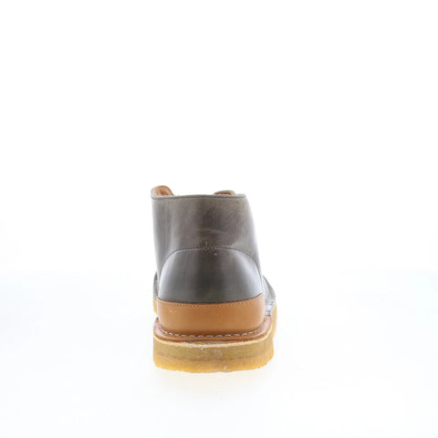 Greats Sutton Chucka GSUTTON0-030 Mens Brown Leather Lace Up Chukkas Shoes