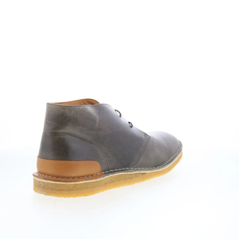 Greats Sutton Chucka GSUTTON0-030 Mens Brown Leather Lace Up Chukkas Shoes
