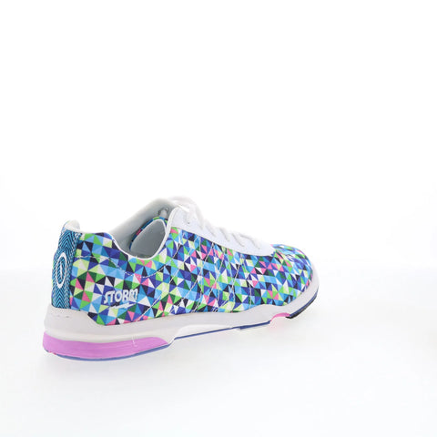Storm Istas SW0000199 Womens Blue Canvas Lace Up Lifestyle Sneakers Shoes