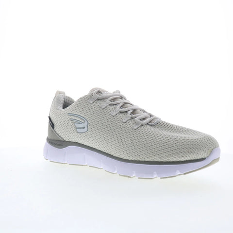 Spira Could Comfort WP Mens Beige Extra Wide Athletic Running Shoes