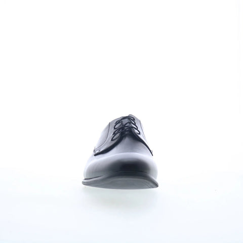 Steve Madden Sydney Mens Black Leather Oxfords & Lace Ups Plain Toe Shoes