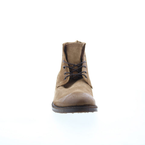 A.S. 98 Sye Mens Brown Leather Lace Up Casual Dress Boots