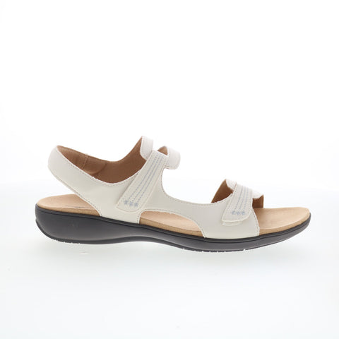Trotters Katarina T2135-115 Womens Beige Synthetic Strap Strap Sandals Shoes