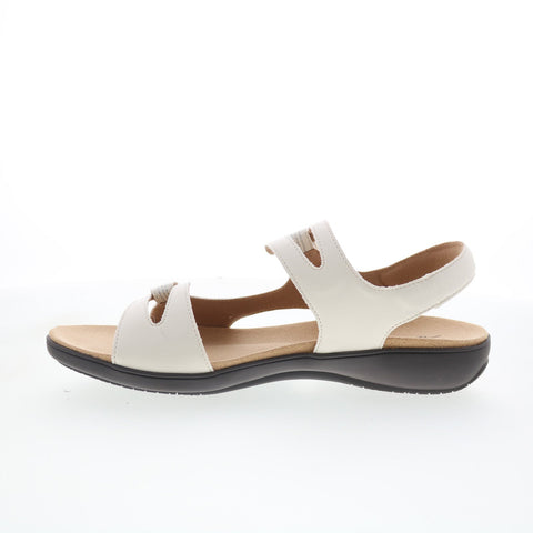 Trotters Katarina T2135-115 Womens Beige Synthetic Strap Strap Sandals Shoes