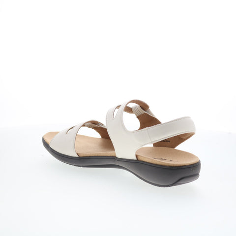 Trotters Katarina T2135-115 Womens Beige Synthetic Strap Strap Sandals Shoes