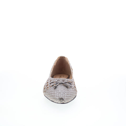 Trotters Edith T2303-043 Womens Gray Synthetic Slip On Loafer Flats Shoes