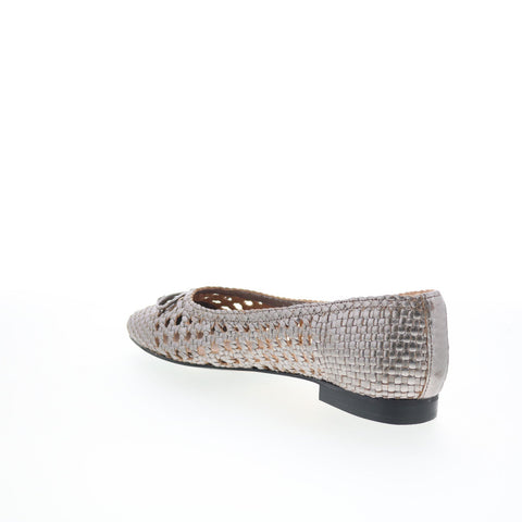 Trotters Edith T2303-043 Womens Gray Synthetic Slip On Loafer Flats Shoes