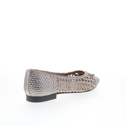 Trotters Edith T2303-043 Womens Gray Synthetic Slip On Loafer Flats Shoes