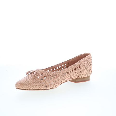 Trotters Edith T2303-234 Womens Brown Synthetic Slip On Loafer Flats Shoes