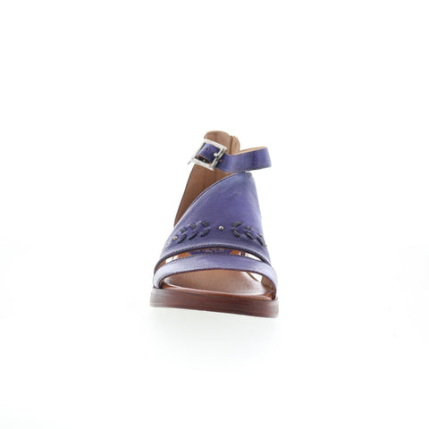 Miz Mooz Geranium T29002-101-6129 Womens Purple Slingback Sandals Shoes