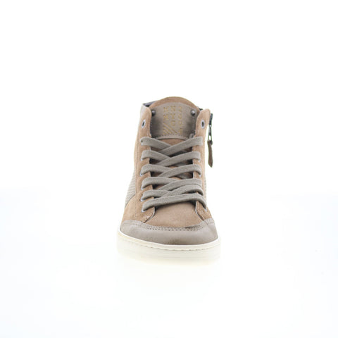 Miz Mooz Edwina T45208-101-0005 Womens Brown Leather Lifestyle Sneakers Shoes