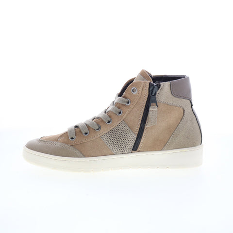 Miz Mooz Edwina T45208-101-0005 Womens Brown Leather Lifestyle Sneakers Shoes