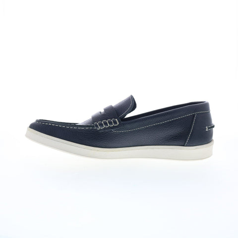 Testosterone Jim Nee T92001 Mens Blue Loafers & Slip Ons Penny Shoes