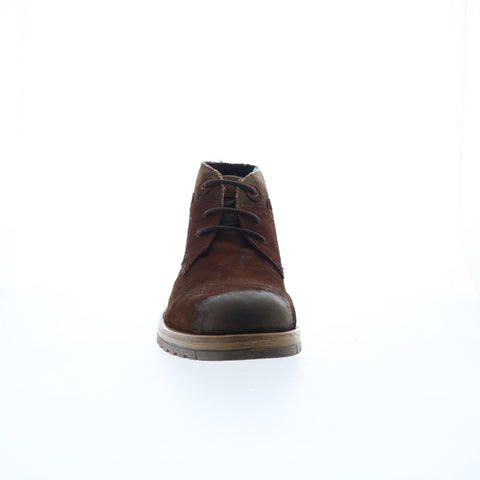 Testosterone York Town T94720 Mens Brown Suede Lace Up Chukkas Boots