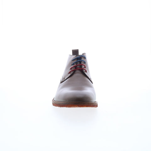 Testosterone Apple Valley T99600 Mens Brown Leather Lace Up Chukkas Boots