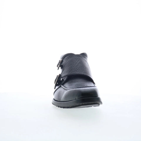 Mezlan Taberna Double Monk Strap Mens Black Casual Dress Boots