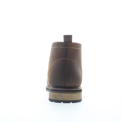 Steve Madden Tabriz TABR01M1 Mens Brown Leather Lace Up Chukkas Boots