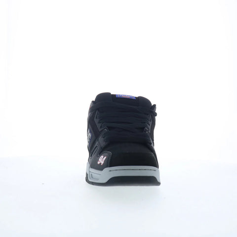 DC Stag DC01813063-BKGYBL Mens Black Nubuck Skate Inspired Sneakers Shoes