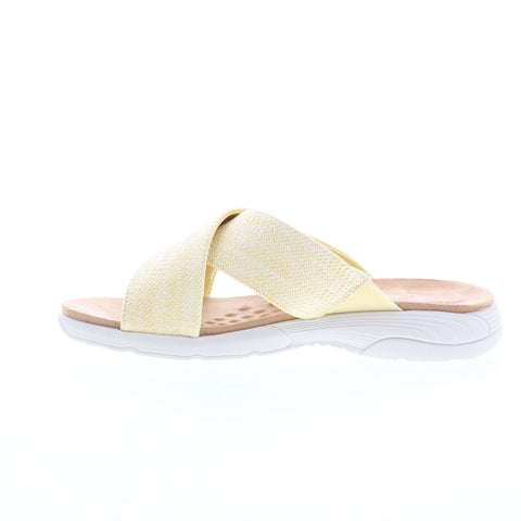 Easy Spirit Taite 2 SETAITE2 Womens Yellow Slides Sandals Shoes
