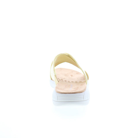Easy Spirit Taite 2 SETAITE2 Womens Yellow Slides Sandals Shoes