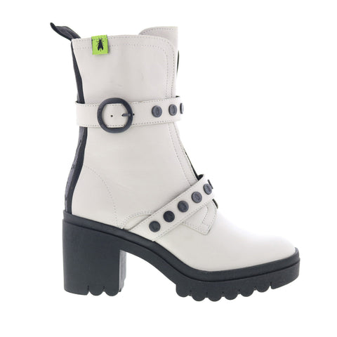 Fly London Tama TAMA888FLY-001 Womens Beige Leather Casual Dress Boots