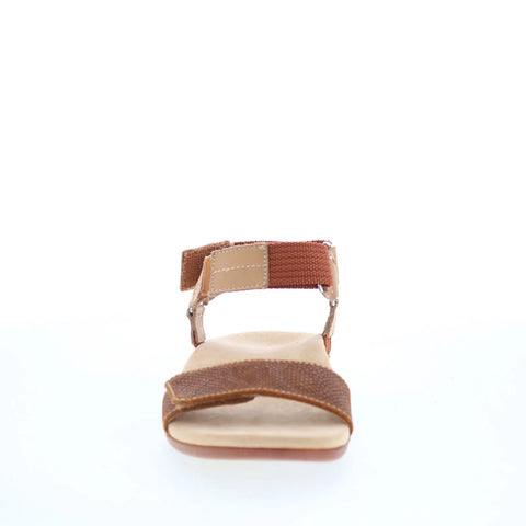 Spenco Tamara SP1071SAD Womens Brown Leather Strap Strap Sandals Shoes