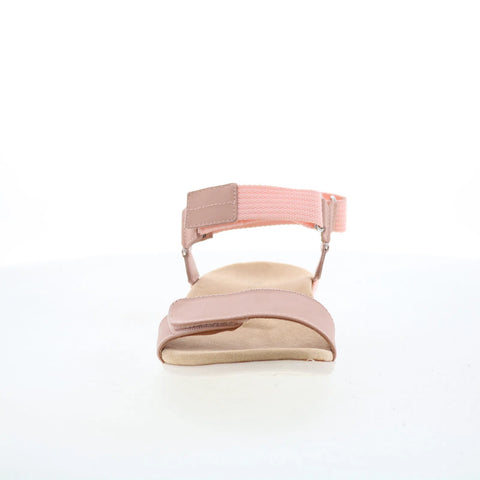 Spenco Tamara SP1071PBS Womens Pink Leather Strap Sandals Shoes