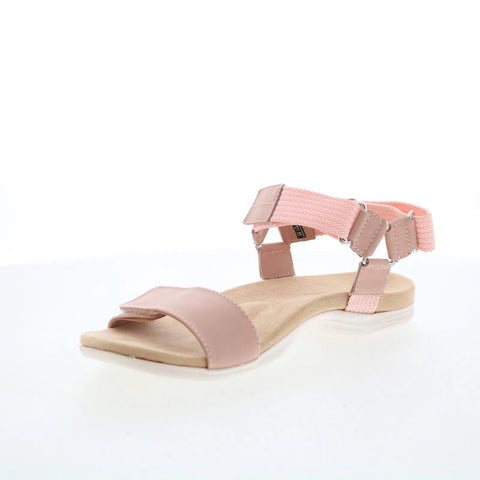 Spenco Tamara SP1071PBS Womens Pink Leather Strap Sandals Shoes