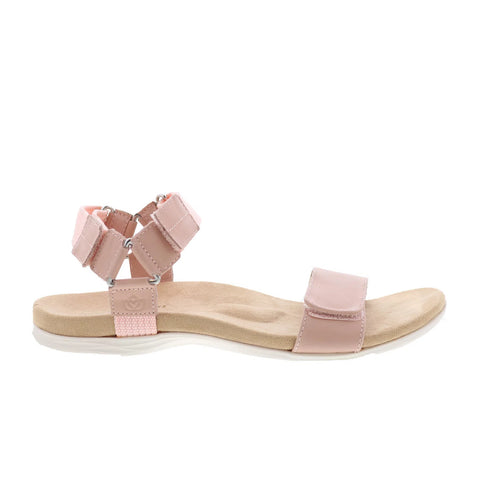 Spenco Tamara SP1071PBS Womens Pink Leather Strap Sandals Shoes