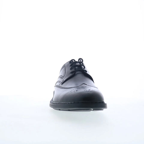 Rockport Tanner Wingtip Mens Black Wide Oxfords Wingtip & Brogue Shoes