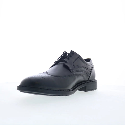 Rockport Tanner Wingtip Mens Black Wide Oxfords Wingtip & Brogue Shoes