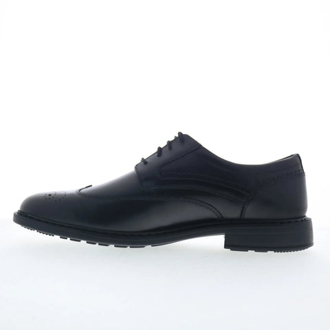 Rockport Tanner Wingtip Mens Black Wide Oxfords Wingtip & Brogue Shoes