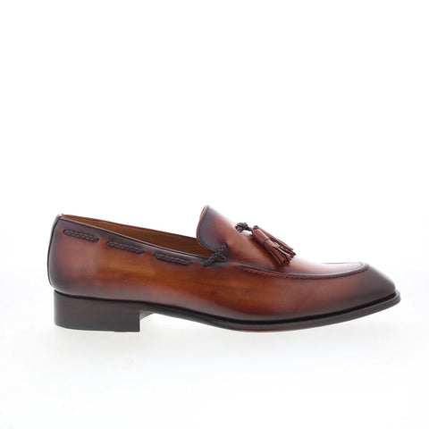 Mezlan Tassel Loafer 21546 Mens Brown Leather Loafers & Slip Ons Casual Shoes