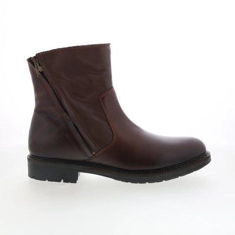 Pajar Taylor 55070 Mens Brown Leather Zipper Casual Dress Boots