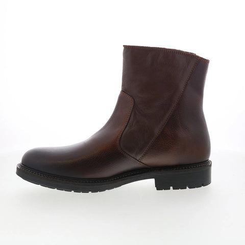Pajar Taylor 55070 Mens Brown Leather Zipper Casual Dress Boots