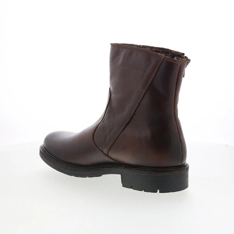 Pajar Taylor 55070 Mens Brown Leather Zipper Casual Dress Boots