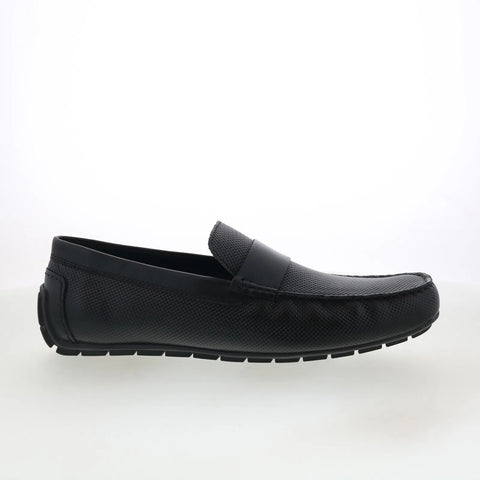 Rockport Tayo RMTAYO Mens Black Wide Loafers & Slip Ons Moccasin Shoes