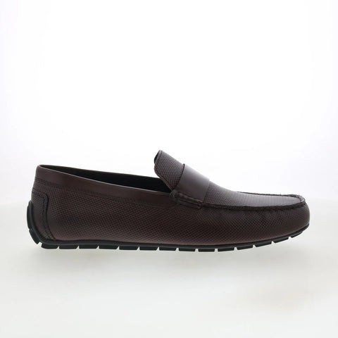 Rockport Tayo RMTAYO Mens Brown Leather Loafers & Slip Ons Penny Shoes