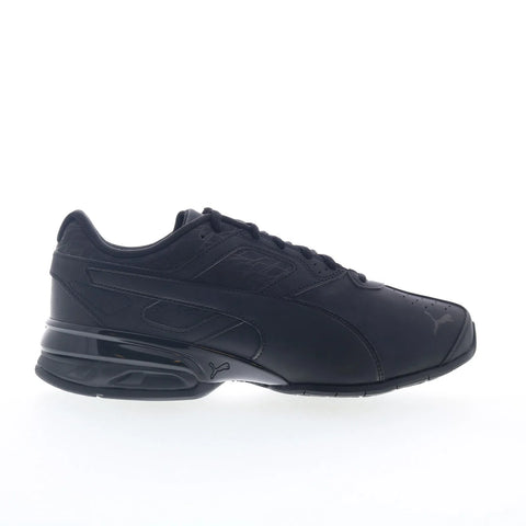 Puma Tazon 6 Fracture FM 18987501 Mens Black Leather Athletic Running Shoes