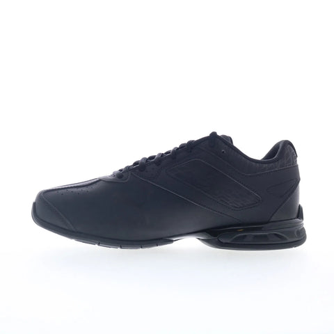 Puma Tazon 6 Fracture FM 18987501 Mens Black Leather Athletic Running Shoes