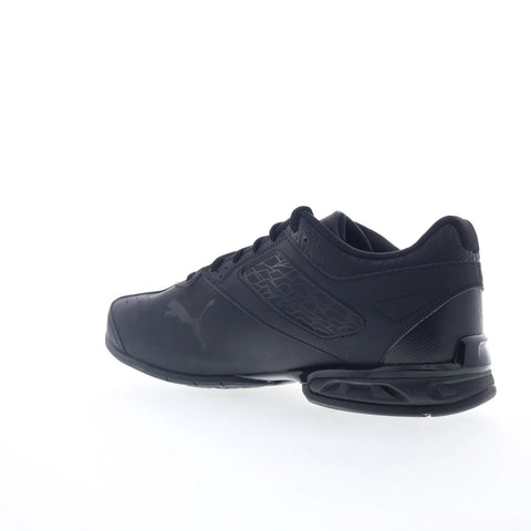 Puma Tazon 6 Fracture FM 18987501 Mens Black Leather Athletic Running Shoes