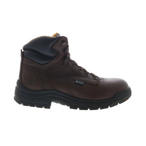 Timberland Pro Titan 6'' Soft Toe Waterproof Mens Brown Wide Wor Boots