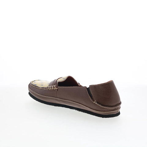 T.B. Phelps TBP22 Mens Brown Nubuck Slip On Loafers & Slip Ons Penny S ...