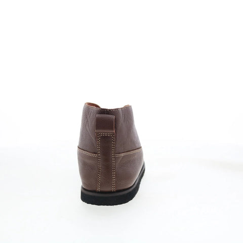 T.B. Phelps TBP40 Mens Brown Leather Lace Up Chukkas Boots